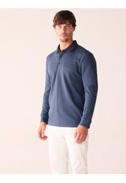 Longsleeve Poloshirt gestreift