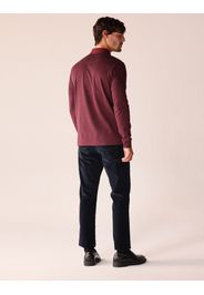 Longsleeve Jersey Poloshirt Bicolor