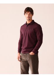 Longsleeve Jacquard Poloshirt