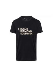 Black Diamond M Stacked Logo Tee