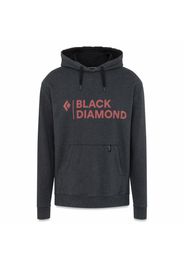 Black Diamond M Stacked Logo Hoody