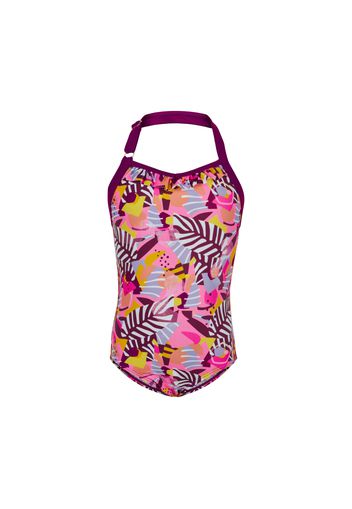 Color Kids Girls Swimsuit With Headband