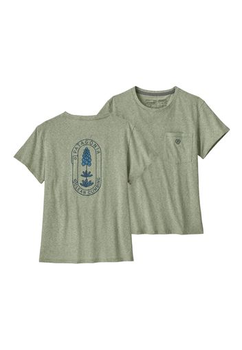 Patagonia W Clean Climb Bloom Pocket Responsibili-tee