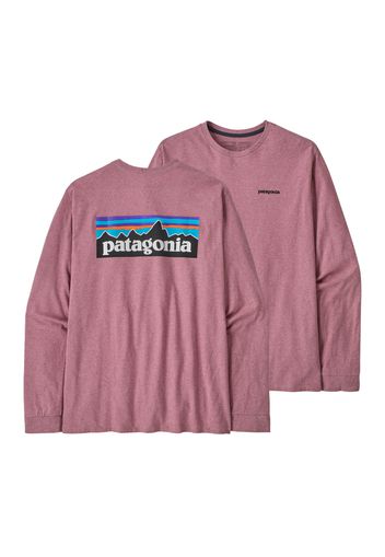 Patagonia M Long-sleeved P-6 Logo Responsibili-tee