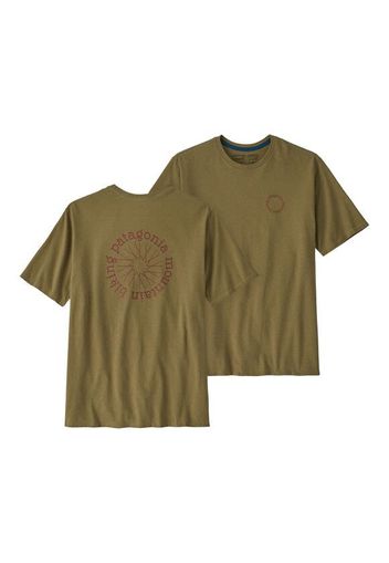 Patagonia M Spoke Stencil Responsibili-tee