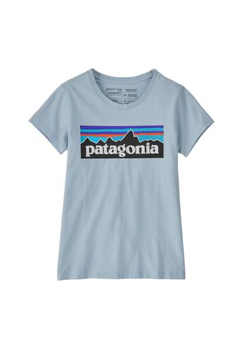 Patagonia Girls Regenerative Organic Certified Cotton P-6 Logo T-shirt
