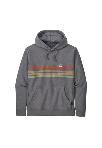 Patagonia M Line Logo Ridge Stripe Uprisal Hoody