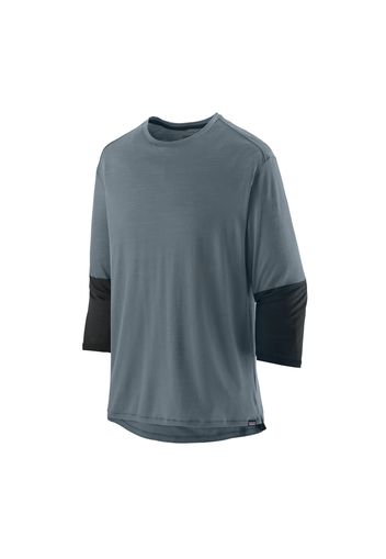 Patagonia M Merino 3/4 Sleeve Bike Jersey