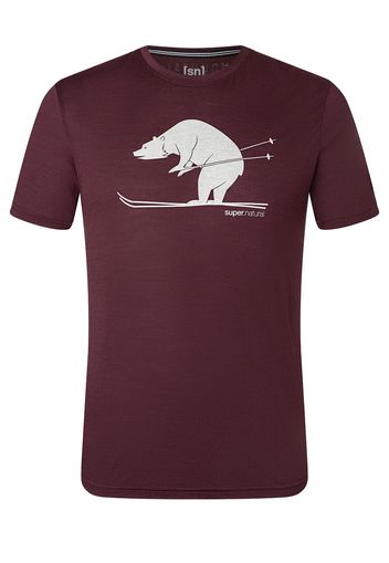 Super.natural M Skiing Bear Tee