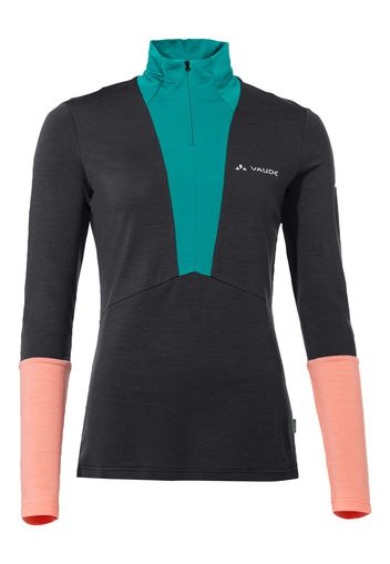 Vaude Womens Monviso Wool Halfzip Shirt