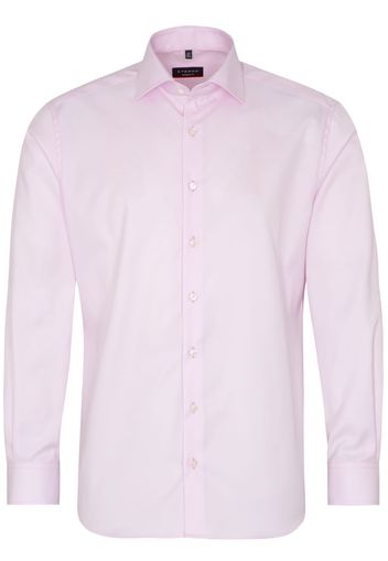 Eterna langarm hemd modern fit cover shirt twill rose unifarben