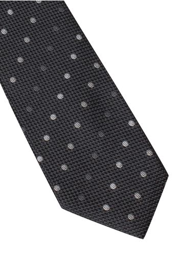 Eterna krawatte schwarz getupft