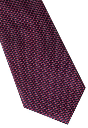 Eterna krawatte rot/blau strukturiert