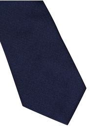 Eterna krawatte marineblau unifarben