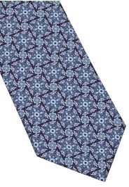 Eterna krawatte blau bedruckt