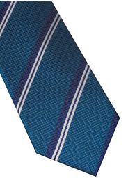 Eterna krawatte türkis/blau gestreift