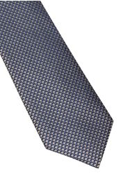 Eterna krawatte beige/blau strukturiert