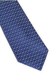Eterna krawatte blau strukturiert