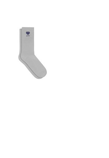 Heart Flower Logo Socks