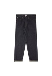 Loose Fit Kaihara, Dark Pure Indigo Rainbow Selvage, 13.5 oz