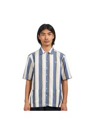 Ombre Stripe Revere Collar Shirt