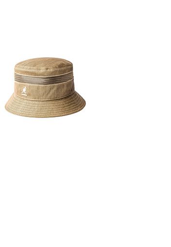 Distressed Cotton Mesh Bucket