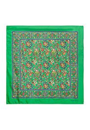 Floral Silk Habotai Bandana