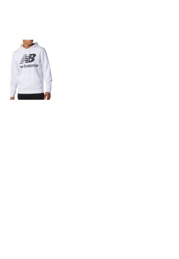 Essentials Stacked Logo Pullover Hoodie