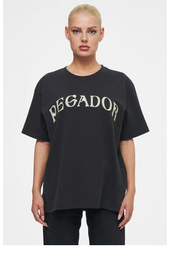 Ahead of Time Female Falun Oversized Tee Washed Black