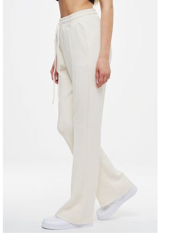 Ahead of Time Female Nola Flared Track Pants Pearl White