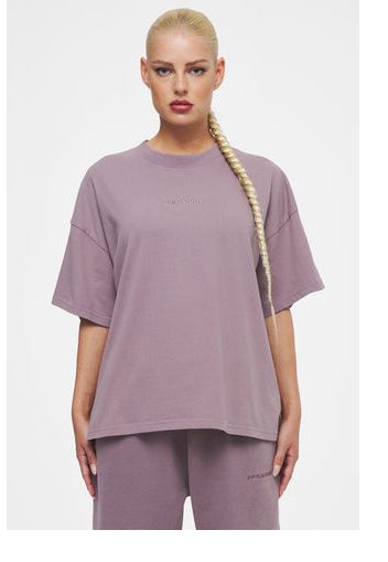 Ahead of Time Female Bel Air Heavy Oversized Tee Washed Future Violet