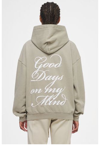 Ahead of Time Female Boras Oversized Hoodie Washed Almond