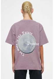 Ahead of Time Female Stockholm Oversized Tee Washed Future Violet