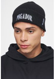 Ahead of Time Male Burbank Knit Beanie Black White