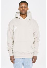 Atlantic Trace Men Lares Oversized Hoodie Whisper White