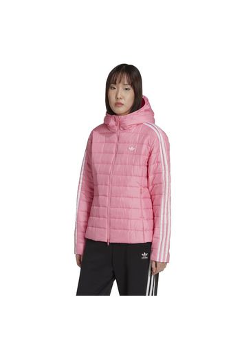 adidas Wmns Hooded Premium Slim Jacket" - Gr. 34 Bliss Pink"