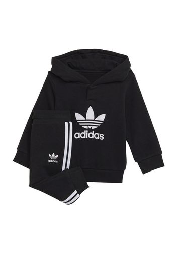 adidas Hoodie Set" - Gr. 62 Black / White"