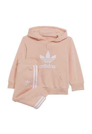 adidas Hoodie Set" - Gr. 92 Haze Coral / White"