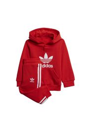 adidas Hoodie Set" - Gr. 92 Red / White"