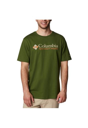 Columbia Deschutes Valley™ Graphic Tee" - Gr. M Pesto / CSC Retro Graphic"