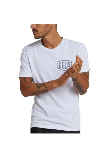 Deus Tokyo Adress Tee" - Gr. M White"