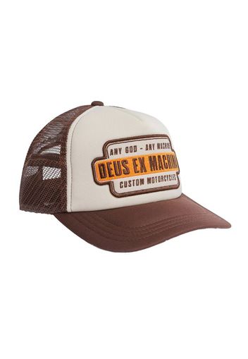 Deus Grip Tape Trucker Cap" Brown Combo"