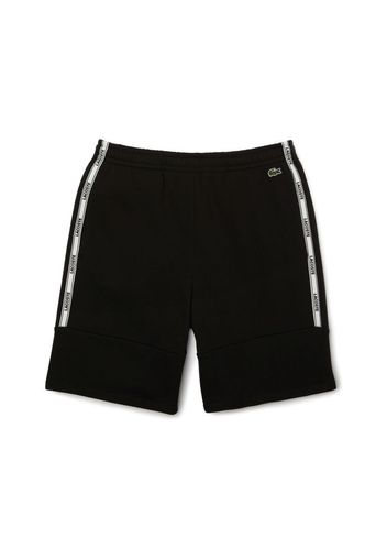 Lacoste Logo Shorts - Gr. S Black / White