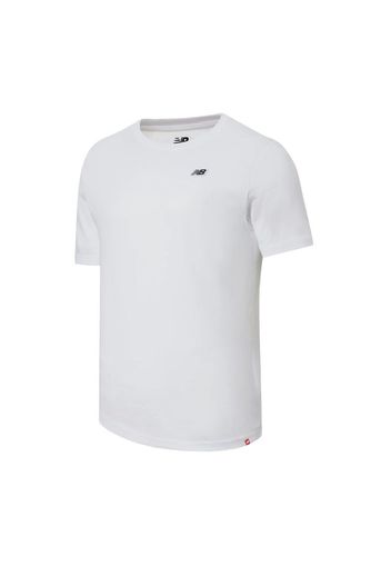 New Balance Logo Tee" - Gr. S White"