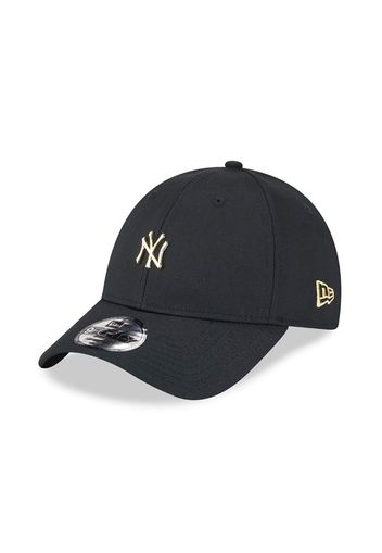 New Era Team Pin Logo 9Forty Snap Cap" Black"