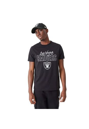 New Era Las Vegas Raiders Tee" - Gr. S Black"