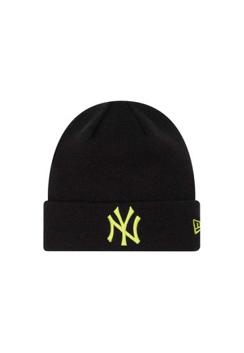 New Era Team Cuff Beanie NY Yankees" Black"