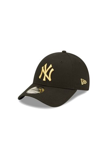 New Era NY Yankees Metallic 9Forty Cap" Black"
