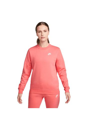 Nike Wmns Crew Neck Sweat" - Gr. XS Sea Coral / White"