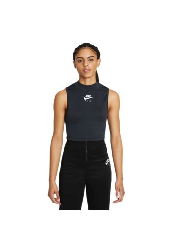 Nike Wmns Crop Tank Top" - Gr. XS Black / White"